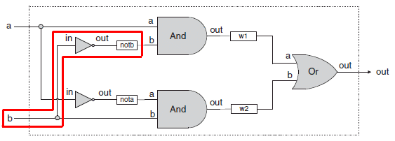 schematic with part highlighted
