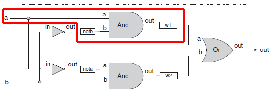 schematic with part highlighted